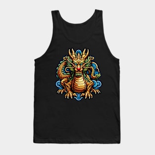 Wood Dragon 13 Tank Top